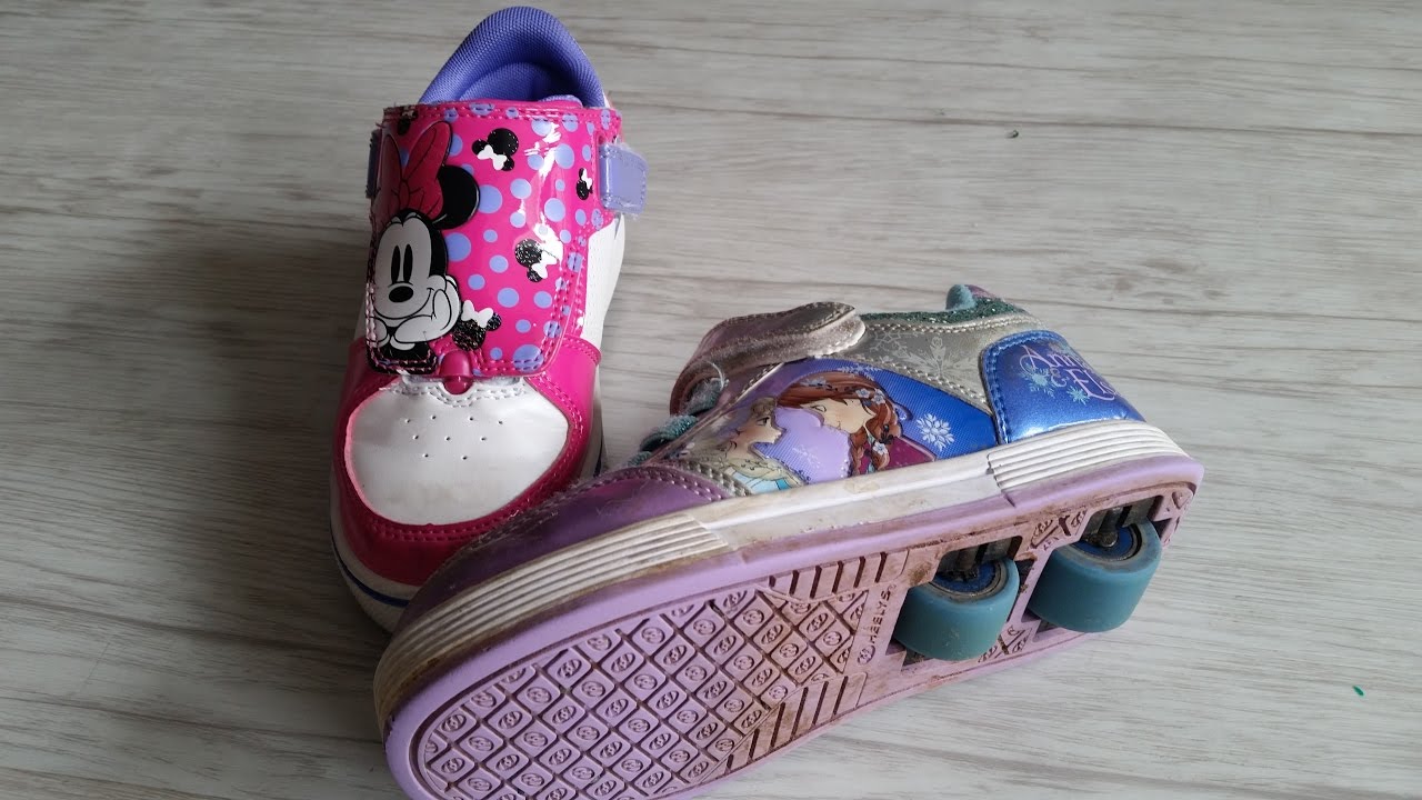 tenis com 2 rodinhas