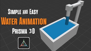 Create Realistic 3D Water Animations in Prisma 3D / Prisma 3D