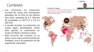 Cacao Webinar | Productos libres de deforestación en el sector cacao y experiencias en su abordaje.