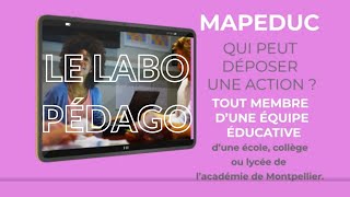 Académie de Montpellier : Valorisez vos projets éducatifs avec MAPEDUC
