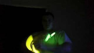 TonyG SHORT GLOWSTICKING PRACTICE