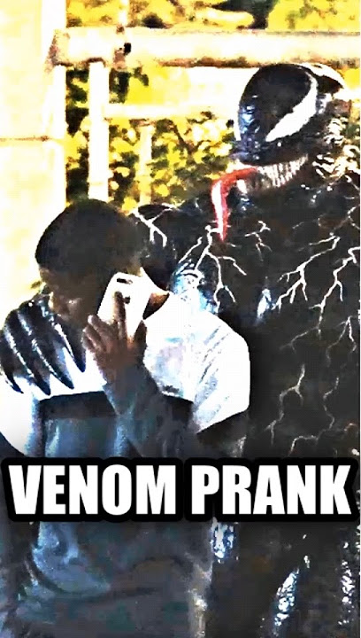 Venom encontrou ele distraído e... Venom Prank