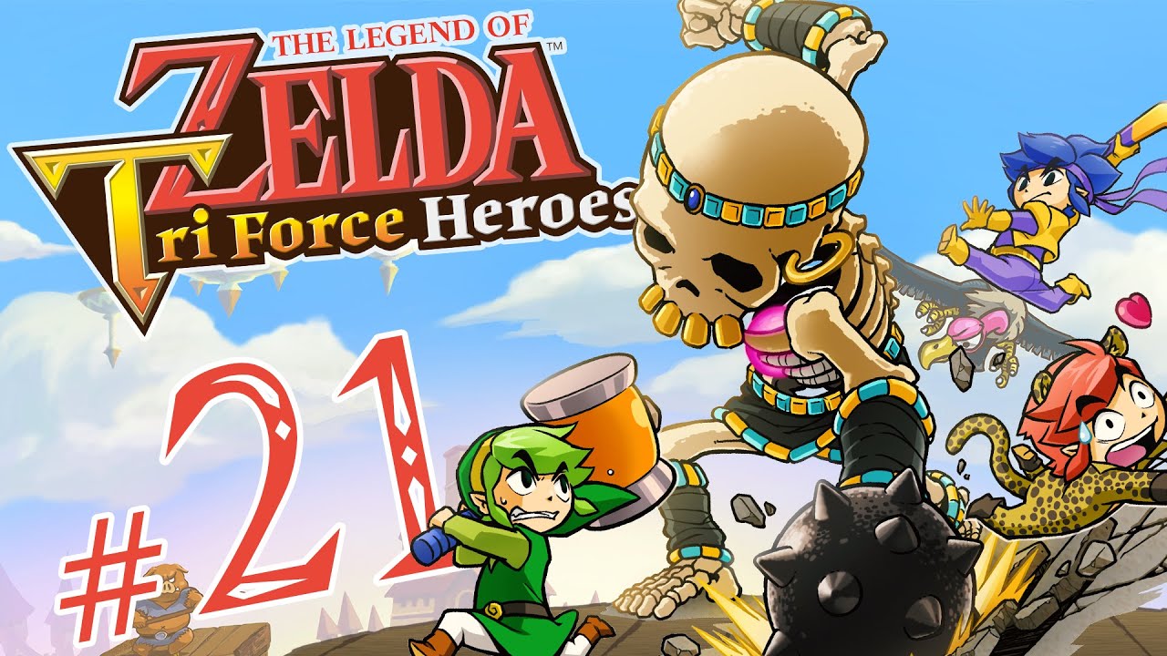 The Legend of Zelda: Tri Force Heroes - Episode [21] - Infinity Dunes