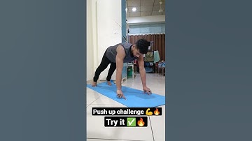 new push up challenge 🔥✅#pushups #challenge #fitness #pushupchallenge #gigachad #gym
