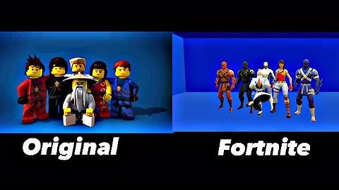 LEGO Ninjago Intro | Side to Side Comparison