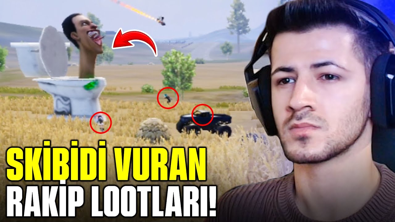 SKİBİDİ TOİLET'İ VURAN RAKİP LOOTLARIYLA?(AMR+MG3 ÇIKTI)