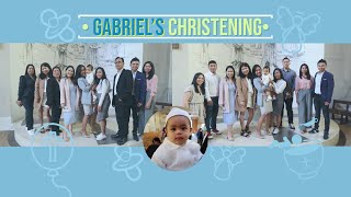 GABRIEL&#39;S CHRISTENING