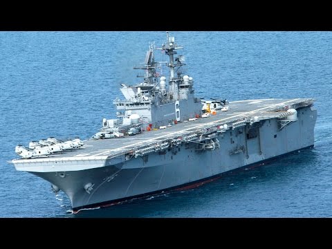 【最終値下】アメリカ海軍LHA-2 USSサイパン 強襲揚陸艦 完成品 hqdefault.jpg