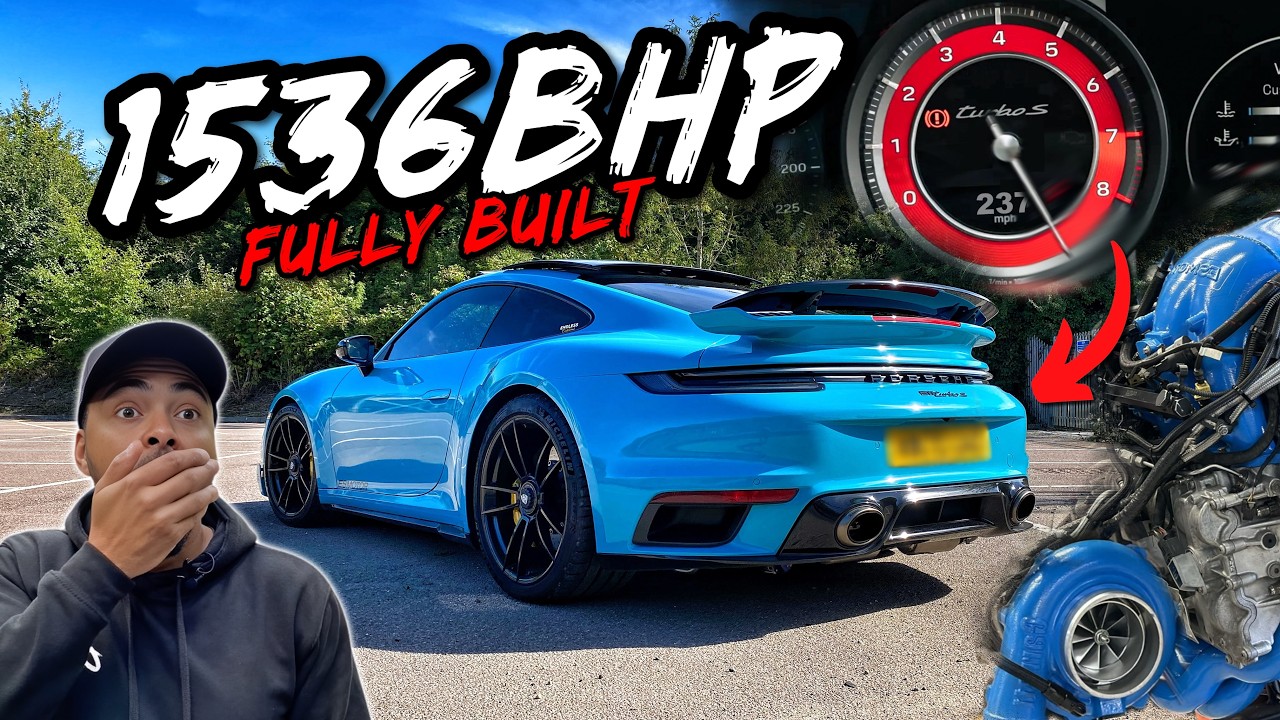 1536-сильный Porsche 911 Turbo S.. 4.1-литровый Stroker *финальный босс*