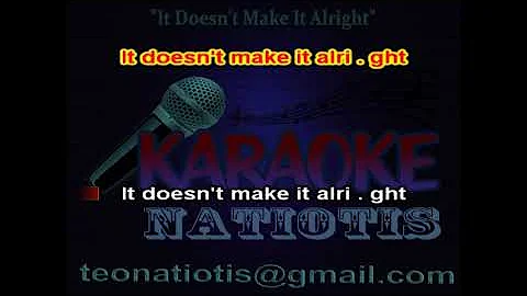 Doesn't Make It Alright karaoke (The Specials)