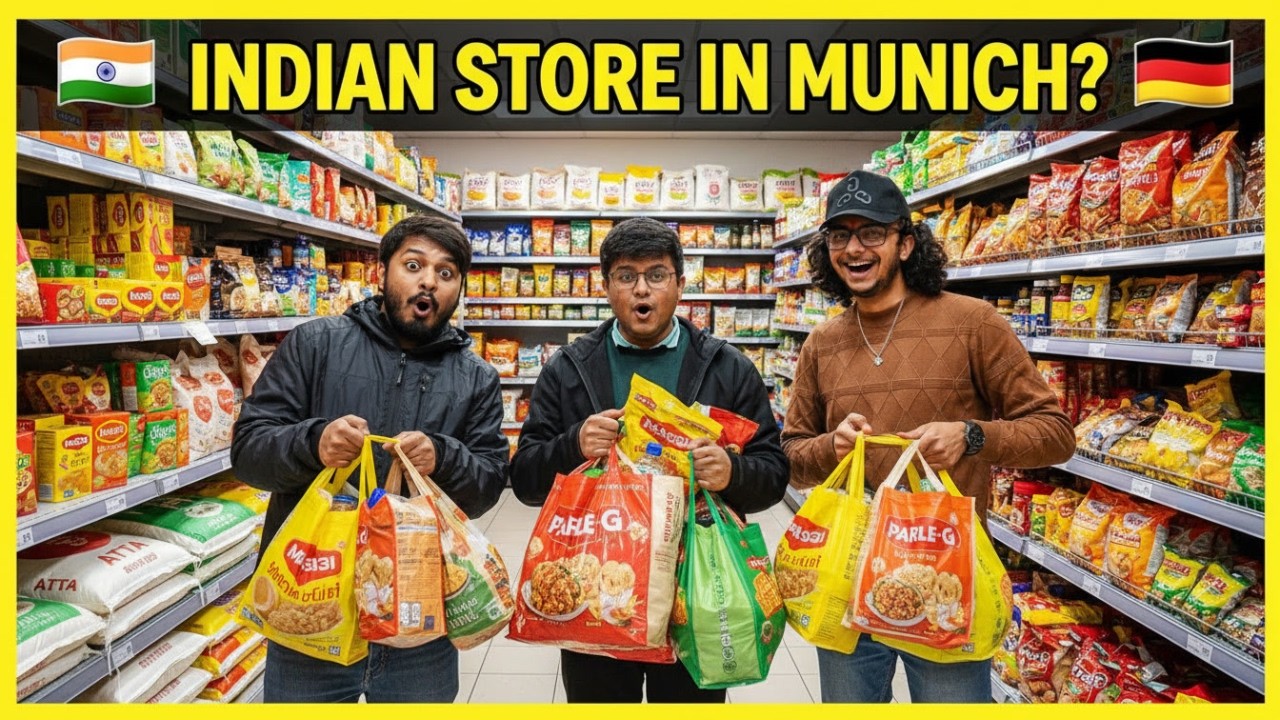 Biggest Indian Grocery Store in Munich! | Bharat Store Tour | Student Life in Germany