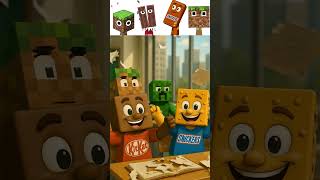 kitkat vs snickers vs minecraft creeper vs minecraft incredibox sprynki oc from smile to tears