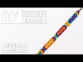 Diamonds Variegated Colorful Macrame Friendship Bracelets | Easy Tutorial for Beginners