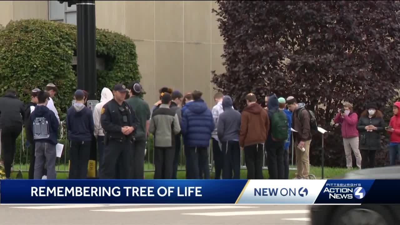 People in Squirrel Hill remember Tree of Life mass shooting victims