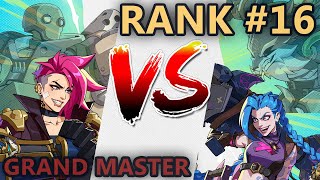 (Grand Master) Gnaruto Uzumaki vs (Rank #16) Lord Venom |Vi Blitzcrank vs Jinx Warwick|Season 0|2XKO