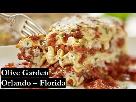 Olive Garden Orlando Florida Youtube