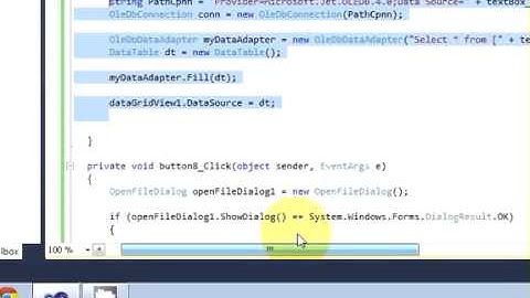C# Tutorial 30  How to import excel file to datagridview in c#   YouTube