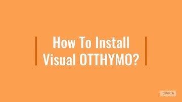 How to install Visual OTTHYMO?