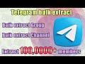 How to extract members from group on telegram?#telegram #telegrambot