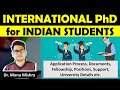 How to do an International PhD || Documents and Full Process Explained || by Monu Mishra