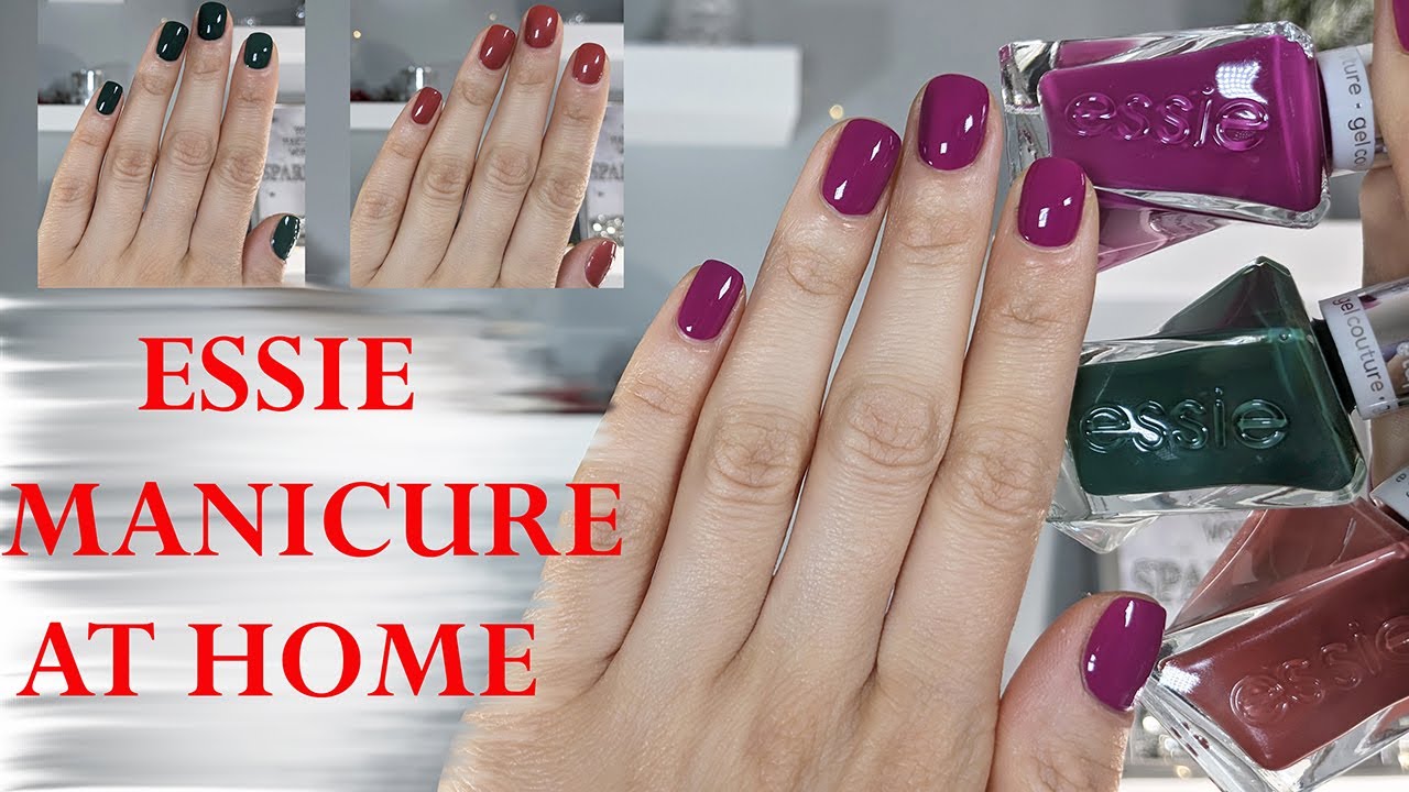 GET SALON-QUALITY MANICURE WITH ESSIE GEL COUTURE