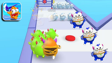 Giant Blob Pro Max Level - All Levels Gameplay (iOS & Android) Walkthrough Part 66