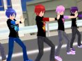 MMD Bakunyu Sentai Pai Rangers 