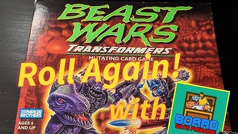 Roll Again episode 2: Beast Wars Mutating Card Game 1996