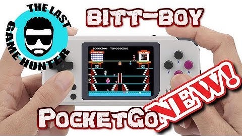 NEW BittBoy PocketGo  -- The Last Game Hunter