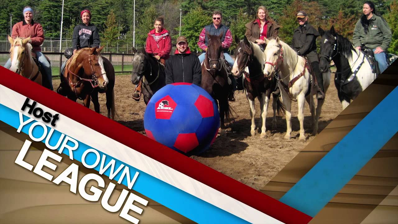 America's Equine Soccer League Horse Soccer Video YouTube