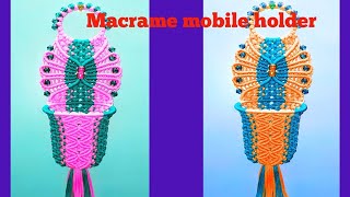 Macrame mobile holder new design