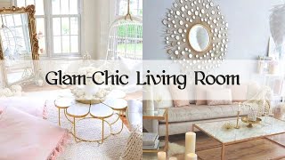 Shabby Chic Decor Ideas For The Perfect Glam-Chic Living Room