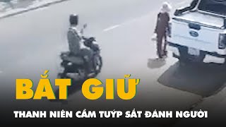 Bắt thanh niên cầm tuýp sắt đánh vào đầu nhiều phụ nữ lớn tuổi ở Nha Trang