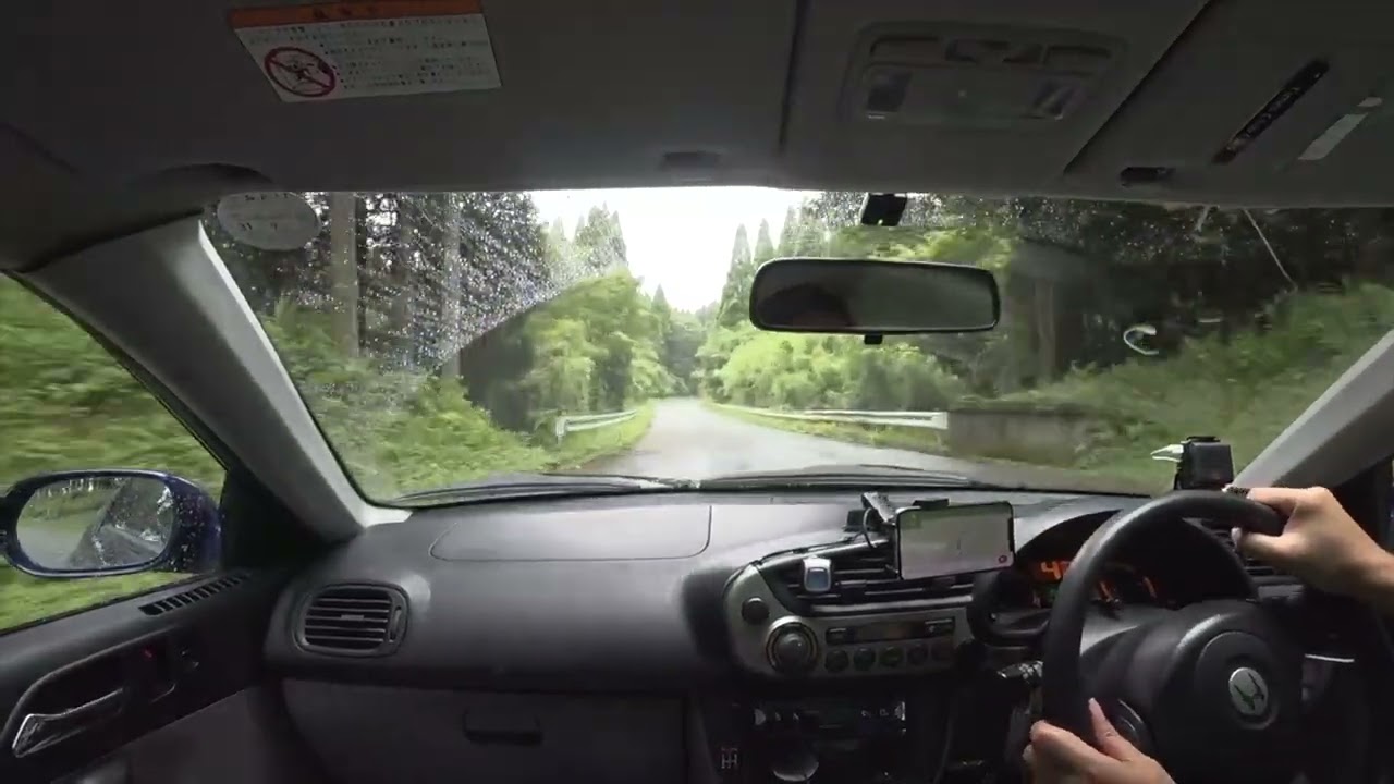 2019年8月14日　阿蘇・鍋の平キャンプ村→阿蘇山→大観峰→やまなみハイウェイ→別府