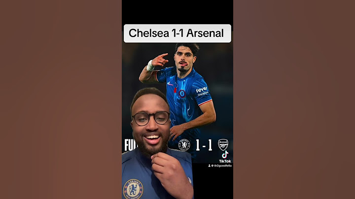 Chelsea 1-1 Arsenal. Pedro Neto scores his first for the blues