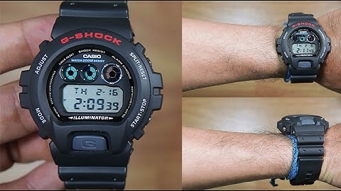CASIO G-SHOCK DW-6900-1 BLACK - UNBOXING