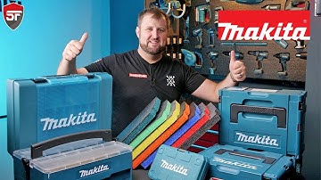 The BEST way to organise Makita Makpacs - Shadow Foam Inserts