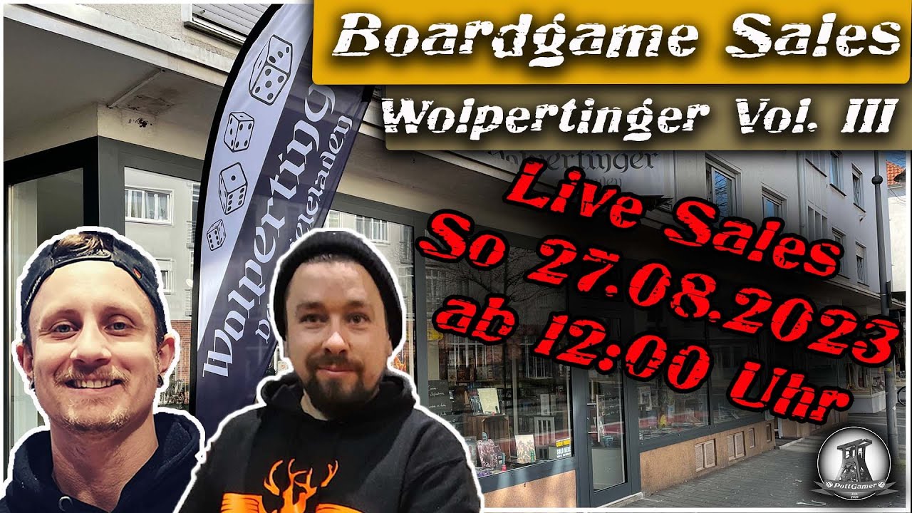Boardgame Sales #03 | Der Wolpertinger Vol. III - YouTube