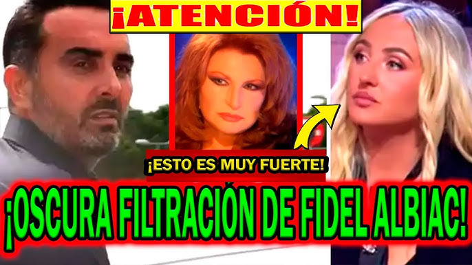 💥¡FUERTE FILTRACIÓN! DE FIDEL ALBIAC LE HUNDE POR ROCÍO FLORES CON ROCÍO CARRASCO TRAS ANTONIO DAVID - YouTube