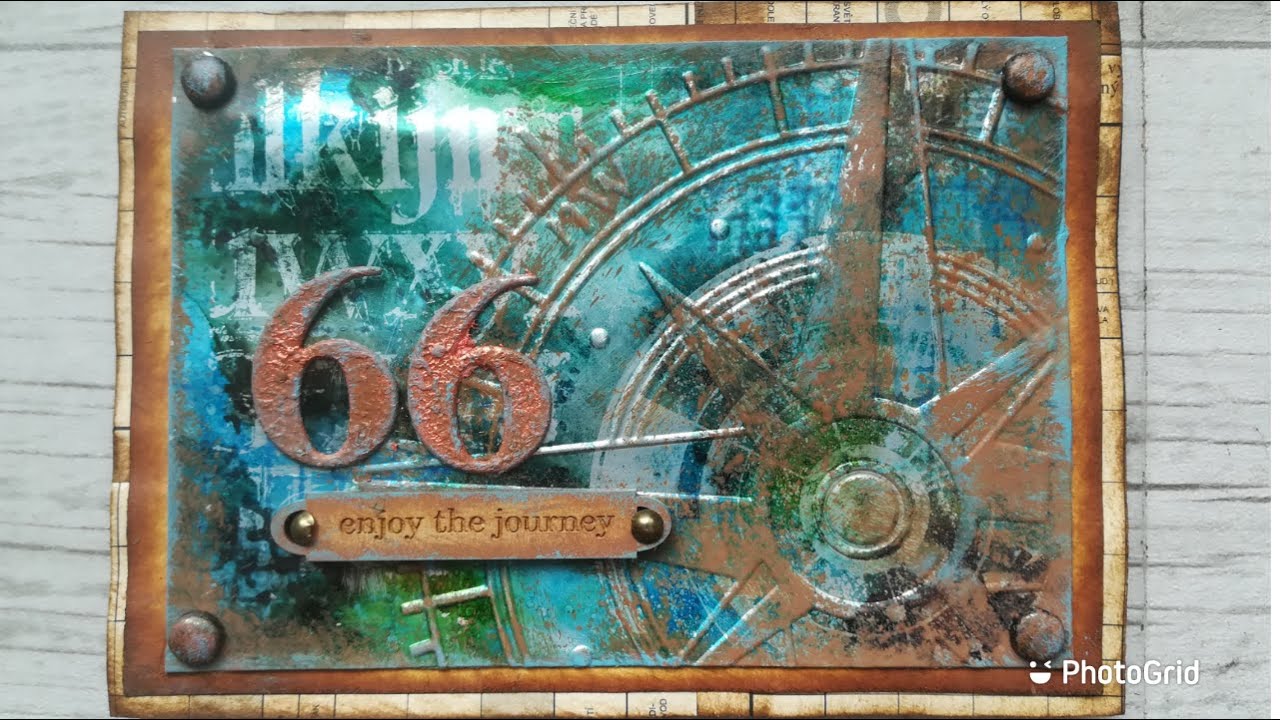 Metal Art  vintage "Route 66"