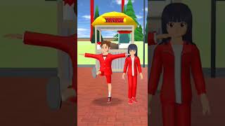 chicken wing viral dance 😂😲#sakuraschoolsimulator #funnyshorts #shortsviral #shortsfeed #shorts