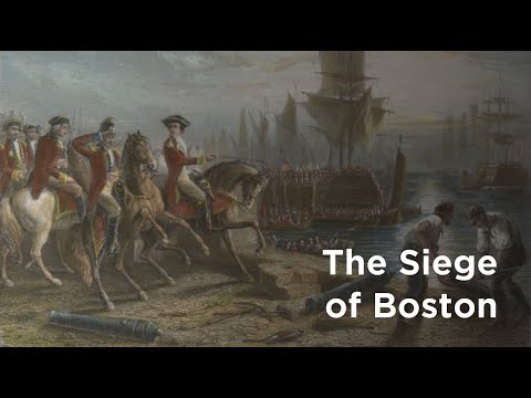 The Siege of Boston 1775