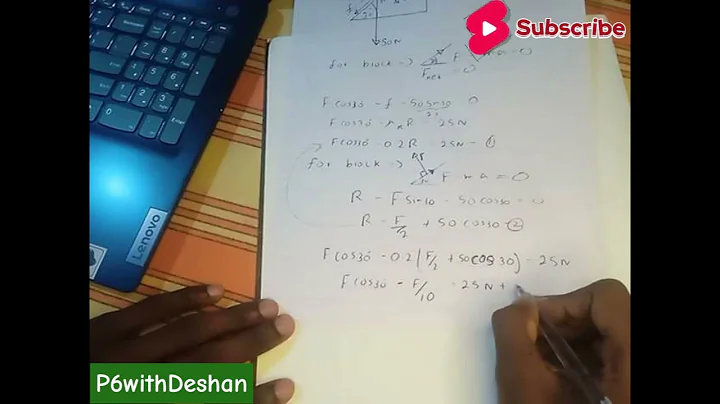 Determining the Horizontal Force to Move a Block Up an Inclined Plane at Constant Velocity.