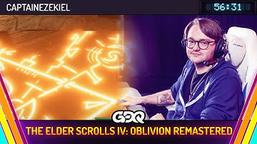 The Elder Scrolls IV: Oblivion Remastered by CaptainEzekiel in 56:31 - Summer Games Done Quick 2025