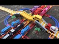 Mencari dan Merakit kereta api diesel classic adaptation, kereta api Thomas and Friends trackmaster