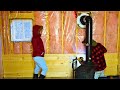 Installing BARN BOARD PINE On Cabin Walls