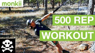 500 REP pocket monkii Workout (FULL-BODY) screenshot 1