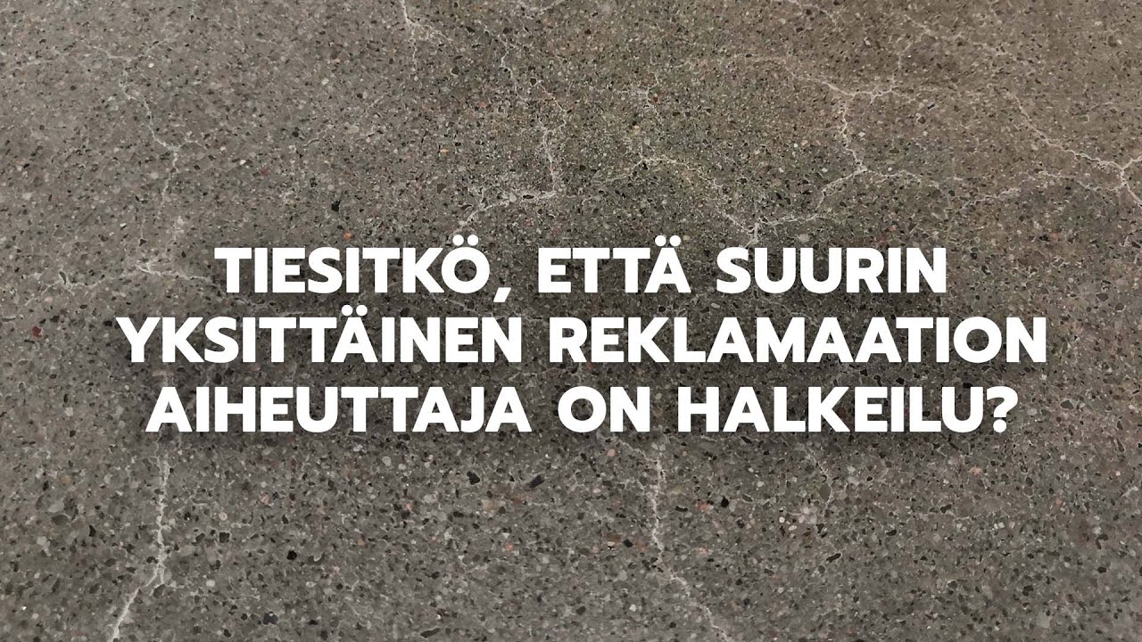Betonilattian plastisen halkeilun hallinta