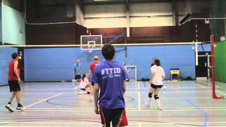 Angus & Dundee District Volleyball Assoc training at Dundee Uni