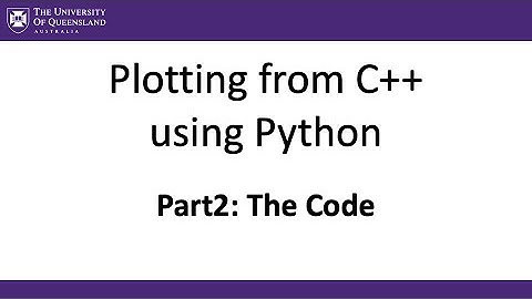 Plotting From C++ Using Python Part 2: The Code